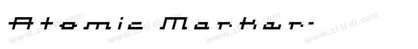 Atomic Marker字体转换